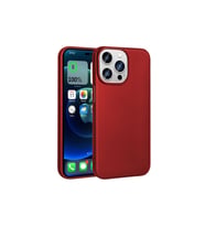 Apple iPhone 15 Uyumlu Kılıf Zore Premier Silikon Kapak (Kırmızı)