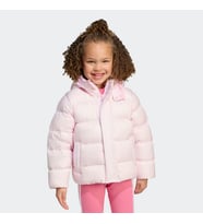 adidas JV8547 DOWN JACKET Çocuk Mont (Pembe)