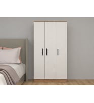 ABETE-3 KAPILI CEVİZ-BEYAZ GARDIROP