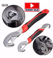 Çok Amaçlı Nano Grip Kurbağacık Akıllı İngiliz Anahtarı Set 2li Set Kurbağacık Anahtarı