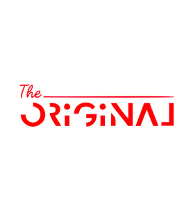 The orginal Sticker 17x17 Cm Kırmızı