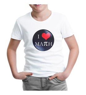 Matematik - Pi 17 Beyaz Çocuk Tshirt