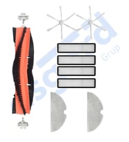 Dreame D9,D9 Max,L10 Pro,D9 Pro Uyumlu 1 Ana Fırça 2 Yan Fırça 4 Filtre 2 Mop PKT-iasgf0000151