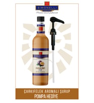 Kahve ve Kokteyl Şurubu Çarkıfelek Aromalı 70 CL + POMPA Simonelli