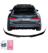 AUDI S6 / A6 S-Line C8 (Sedan-Avant) 2019-2023 Spoiler / AUDI S6 / A6 S-Line C8 Makyajlı (Sedan-Avant) 2024+ Spoiler (Siyah)