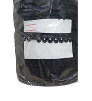 Çamaşır Lastiği Dantelli 1 Cm 1 Metre Siyah