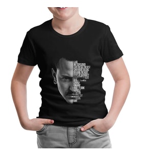 Linkin Park - Chester Siyah Çocuk Tshirt