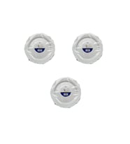 Beyaz 26 cm Kullan At Mika Plastik Tabak, 6'lı Paket, 3 Adet