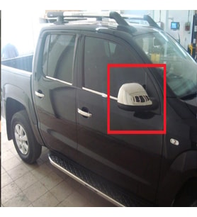 Volswagen Amarok Krom Ayna Kapağı 2015 Model Sonrası Sağ Sol 2prç