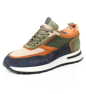 Pergamon Model Hakiki Deri Erkek Sneaker