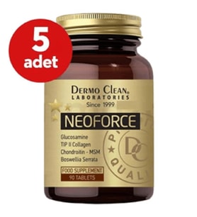 Neoforce Glucosamine Chondroitin MSM TIPII Collagen 90 Tablet - 5 Adet