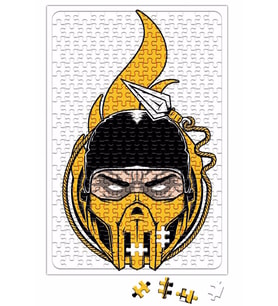 Mortal Kombat Scorpion Puzzle 240 Parça Yapboz