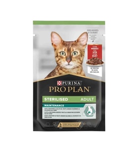 ProPlan Pouch Sterilised Biftekli Kısır Yaş Kedi Maması 85 Gr