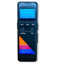 HS-30 Ses Kayıt Cihazı- 32Gb Dijital Ses Kaydedici - Mp3 Çalar-ekranlı (Siyah)