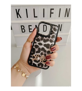 İphone 16 Pro Max Leopar Desen Kılıf Modeli