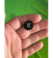 1.50 CM ÇELİK K HARFİ DÜĞME