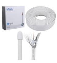 Mag RG6-U4 Bakır SAT1 Anten Kablosu 100 Mt