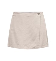 ONLCARO HW LINEN BL SKORT CC PNT (Taş)
