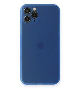 Pilelistore   iPhone 11 Pro Max Kılıf PP Ultra İnce Kapak - Mavi
