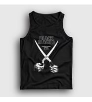 Presmono Unisex Siyah Everything Went Black Flag Atlet 474603tt