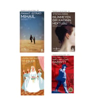 Mihail + Bilinmeyen Bir Kadının Mektubu + Iyi Eşler + Babbitt- 4 Kitap Set - Iş Bankası Özel Set