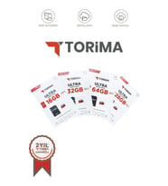 Torima Ultra 16 GB Hafıza Kartı Adaptör Dahil (Siyah-Kırmızı)