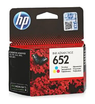 HP 652 ORJİNAL RENKLİ KARTUŞ