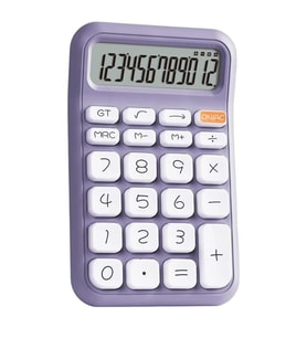 PM-25411 Mor 12 Haneli Hesap Makinesi