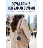 Konum Takip Cihazı Airtag Apple Ve Android Uyumlu Akıllı Eşya Bulucu