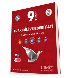 Limit Yayınları Limit 2025 9. Sınıf Türk Dili Ve Edebiyatı Konu Anlatım Föy Güncel Müfredat (Çok Renkli)