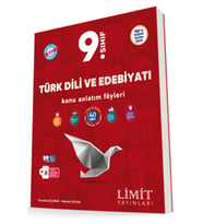 Limit Yayınları Limit 2025 9. Sınıf Türk Dili Ve Edebiyatı Konu Anlatım Föy Güncel Müfredat (Çok Renkli)
