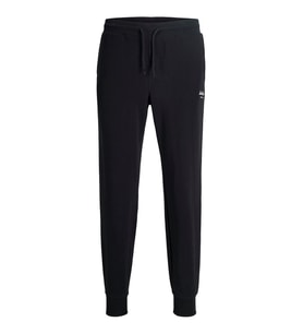 JACK JONES Erkek Paçası Ribanalı Normal Kesim Eşofman Altı 12288641 (Siyah)