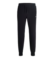 JACK JONES Erkek Paçası Ribanalı Normal Kesim Eşofman Altı 12288641 (Siyah)