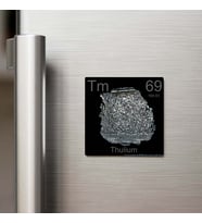 Thulium (Tulyum) Elementi – Buzdolap Magneti – 9x9 cm