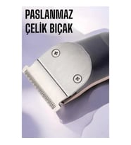 Mey İthalat® Paslanmaz Çelik Bıçaklı Hassas Çelik Bıçaklı Tıraş Makinesi