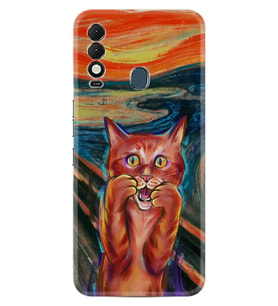 Tecno Spark 8T Kılıf Silikon Desen Özel Seri Tablo Cat 1788