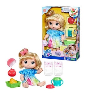 Baby Alive Bebeğimle Eğlenceli Yudumlar (Sarışın)