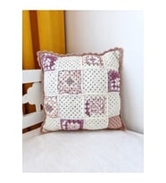 El Örgüsü Motif Kırlent 40*40