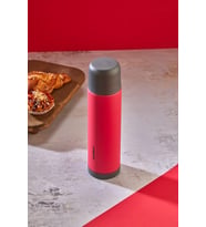 Cooker CKR2001 Trend 0,50 Lt Çelik Çift Katlı Termos Fuşya (Siyah)