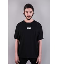 Rocky Balboa Çift Taraf Baskılı Tasarım Oversize Unisex Tişört (Siyah)