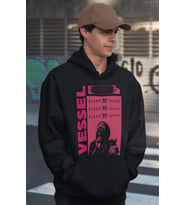 Sleep Token Vessel Baskılı Unisex Oversize Rock Metal Müzik Grubu Hoodie