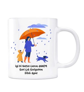 İyi ki Varsın Canım Annem İsimli Kupa