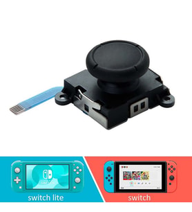 Nintendo Switch Analog Joystick Yedek Parça Nintendo Switch Joycon Analog Topuz (Siyah)