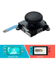 Nintendo Switch Analog Joystick Yedek Parça Nintendo Switch Joycon Analog Topuz (Siyah)