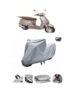 Bisan Sardes 125  Su Geçirmez Motosiklet Brandası ARKA ÇANTA UYUMLU