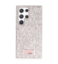 Onegif  Galaxy S23 Ultra Bright Simli Kapak - Gold