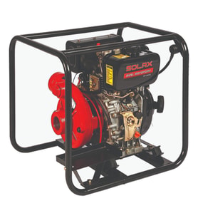 Solax WP50DHE 2inç 296cc 28m³/sa 50mt 3.5lt 60kg Marşlı Yüksek Basınçlı Dizel Su Motoru