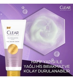 Clear Scalpceuticals Saç Bakım Kremi Saç Dökülmesine Karşı 170 Ml