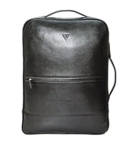 RİCH SMİTH ® GERÇEK DERİ 15" LAPTOP SIRT ÇANTASI / 3018 SİYAH (PARLAK ARSEL)