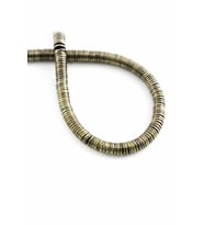 Hematit Doğal Taş Parlak Antik Sarı 6x1mm Dizi